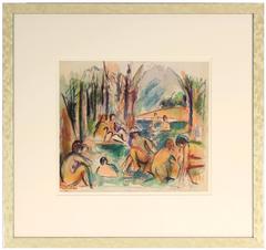 Vintage "Apres of Cezanne" Late 20th Century
