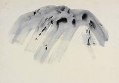 "The Mountain Speaks" Ink Wash, 20th Century