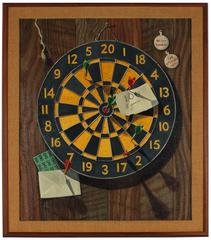 "Coin of the Realm" Realist Dart Board, 1955