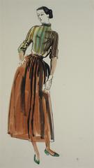 Mid Century Fashion Illustration 10