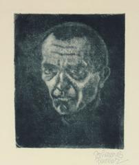 Moody Secessionist Self-Portrait