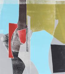 "Just Passing Through" Monoprint 9