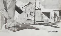 Monochromatic Bay Area Cityscape 10