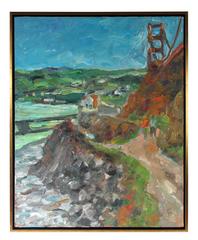 Golden Gate Bridge and Hillside