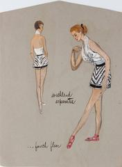 Mid Century Fashion Illustration 11