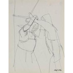 Fencing Match in Ink 2