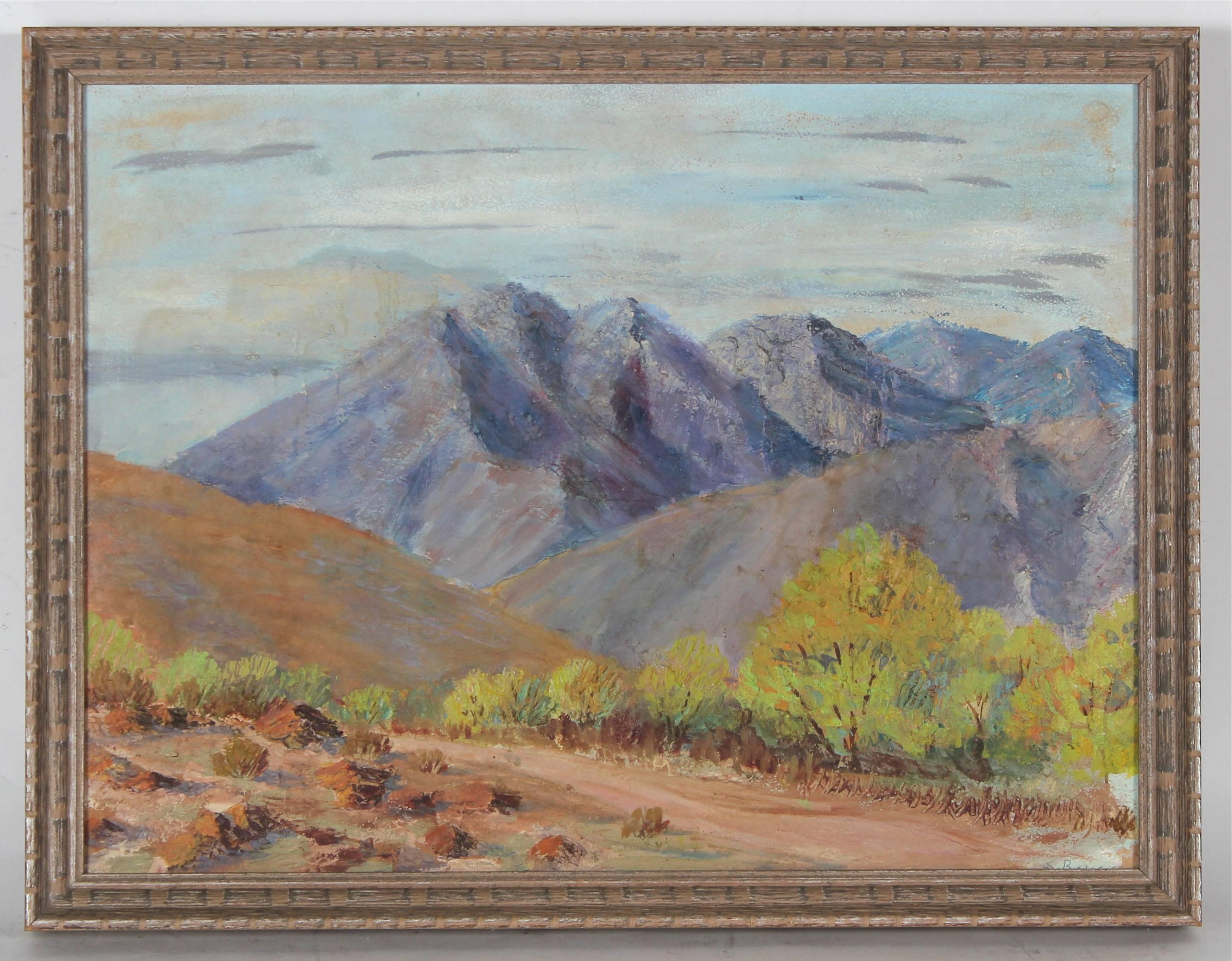 Unknown Landscape Painting - High Desert Landscape