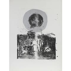 Large Abstract Expressionist Lithograph 6