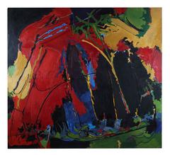 Large San Francisco Abstract Expressionist Canvas 7