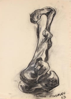 Still Life of a Bone in Charcoal, 1963