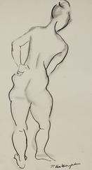 Expressionist Figure in Ink 10