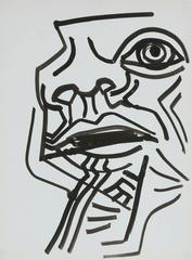 Modernist Abstracted Portrait