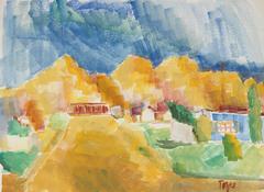 Expressionist Desert Landscape 6