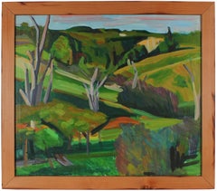 Countryside Landscape, Oil on Canvas