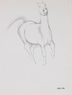 Study of a Horse in Graphite, 1974