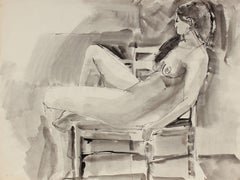 Bay Area Figurative Study in Ink, 1970