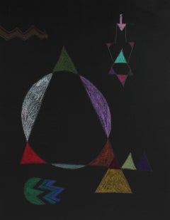 Geometric Abstract in Pastel, , 1972