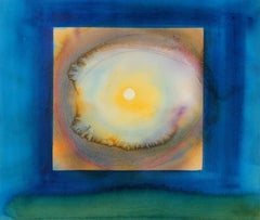 Hugh Wiley - Soleil abstrait à travers les nuages à l
aquarelle, fin du 20e siècle Soleil abstrait à travers les nuages à l
aquarelle, fin du 20e siècle