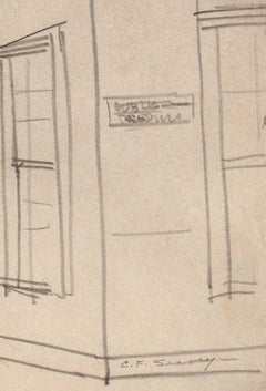 San Francisco Building in Graphite, Circa 1939