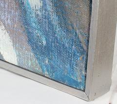 Large Figurative Expressionist Oil on Canvas, 1965