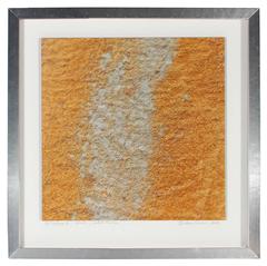 "Texture 2: Ochre" Coastal Maine Photograph, 2013