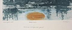 "Arctic Sun" Mountain Lake Scene, 1981