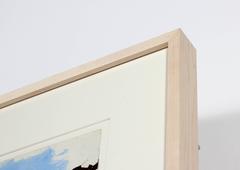 Expressionist Landscape "Farm by a Lake", 1944