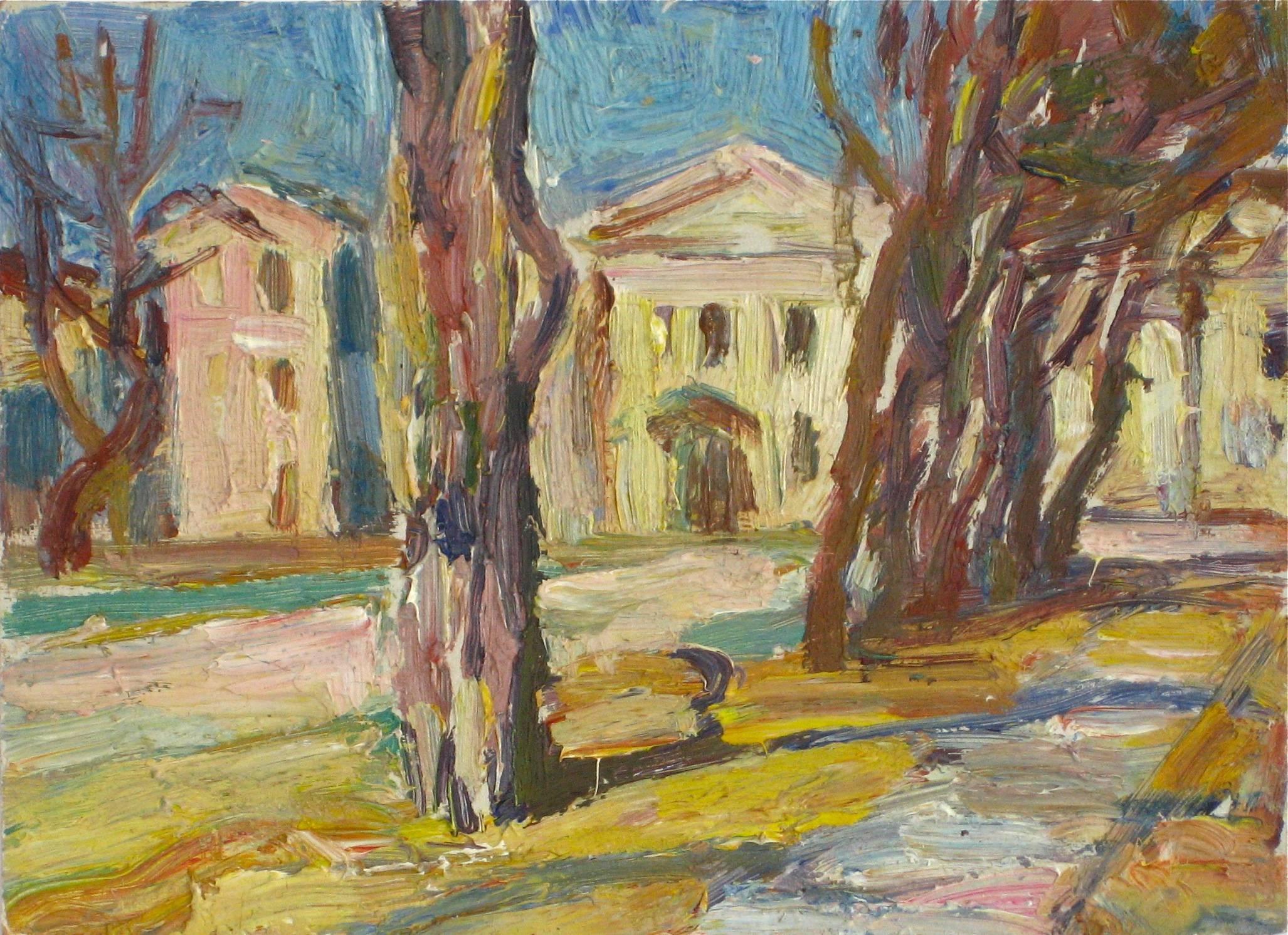 soviet impressionist painting