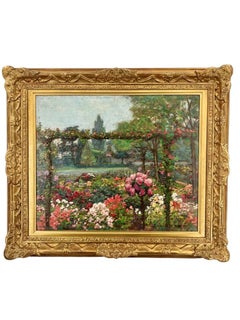 Octave-Denis-Victor Guillonnet French Impressionist Colorful Oil Painting