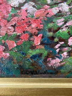 Octave-Denis-Victor Guillonnet French Impressionist Colorful Oil Painting