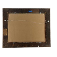 French École de Wissant Floral Wildflowers Oil, Original frame