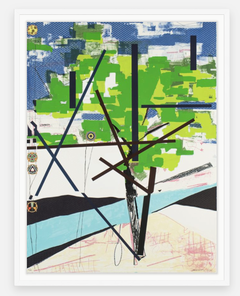 «Lone Survivor»: litografía y serigrafía, expresionismo abstracto, 2010+
