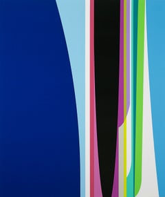 Spy, Abstract Screen Print, 15-Screen Process, Framing Available, 29 x 34.25