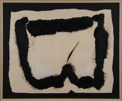 "Prang" British St Ives Abstract Acrylic and Mixed Media on Paper