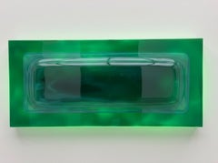 Alexandra Bernardini, „Emerald Pulse“, Bildende Kunst, 2022