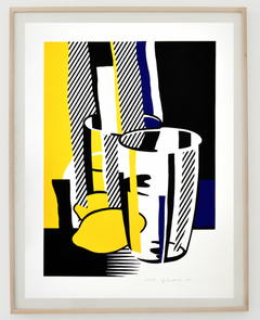Before the Mirror By Roy Lichtenstein Lithograph & Screen Print, Ed. 100/100