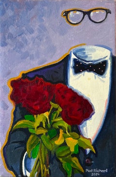 L'uomo invisibile con le rose rosse