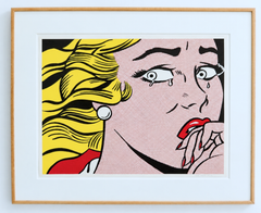 Crying Girl by Roy Lichtenstein Pop Art Lithograph