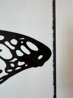 Monarch Butterfly Drip Painting