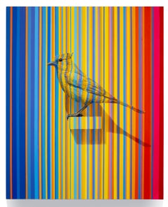 Motivo "Migration stripe", dai blu ai rossi
