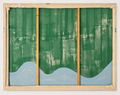 «The Raft», lienzo monumental de 84 x 64, de Alex Katz
