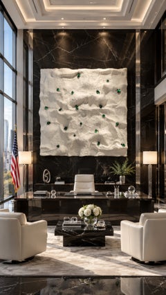 Éruel «Matris Terra» – 210 x 210 x 15 cm. Relieve escultórico en un muro de hormigón
