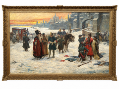 Georg von Urlaub – Moskau – Die Bartkontrolle am Stadttor