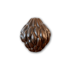 Vase aus Steingut, verziert mit Dilou-Glasur. Entworfen 1948 von Axel Salto, Dänemark
