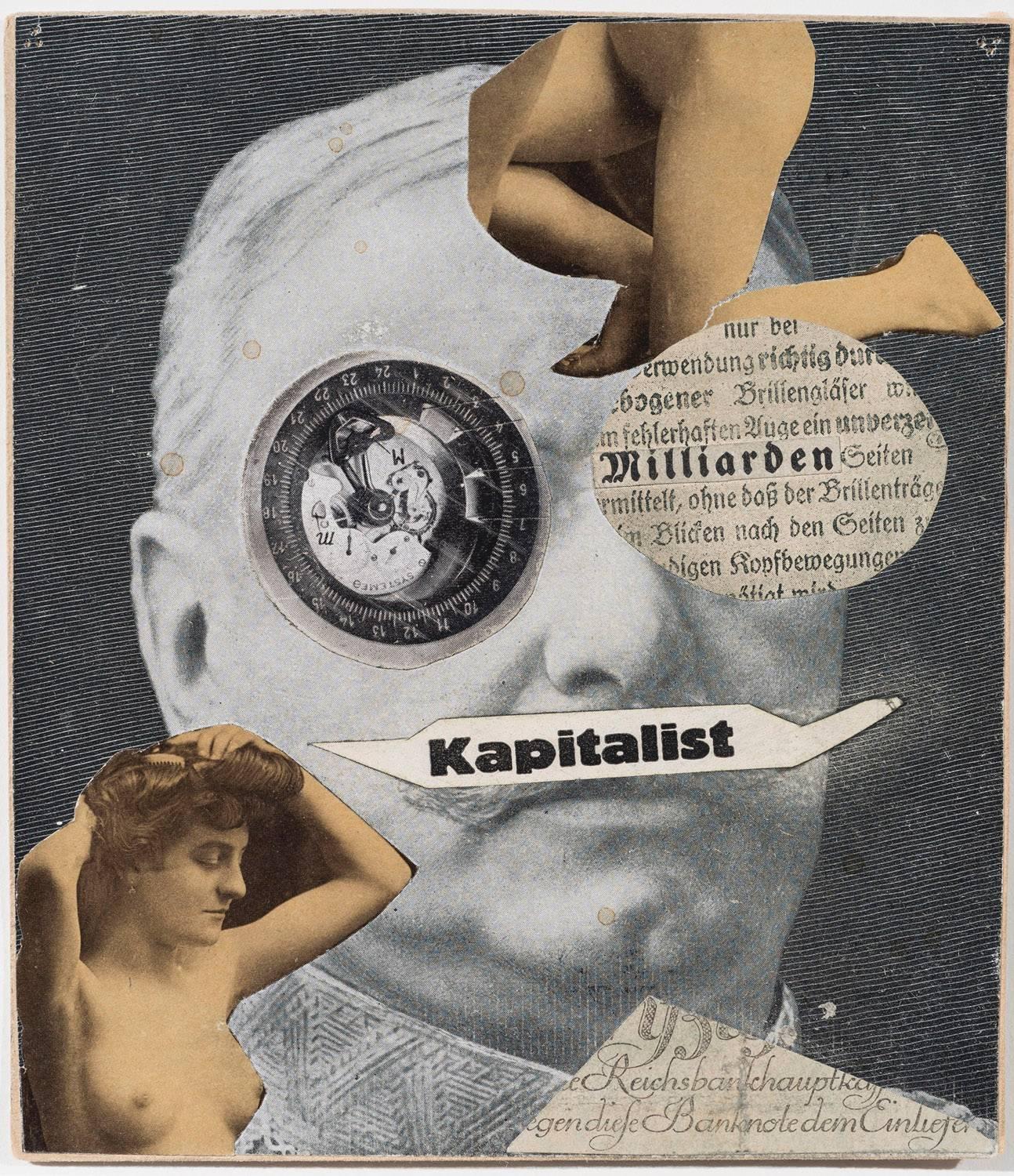 Kapitalist – Mixed Media Art von Erwin Blumenfeld