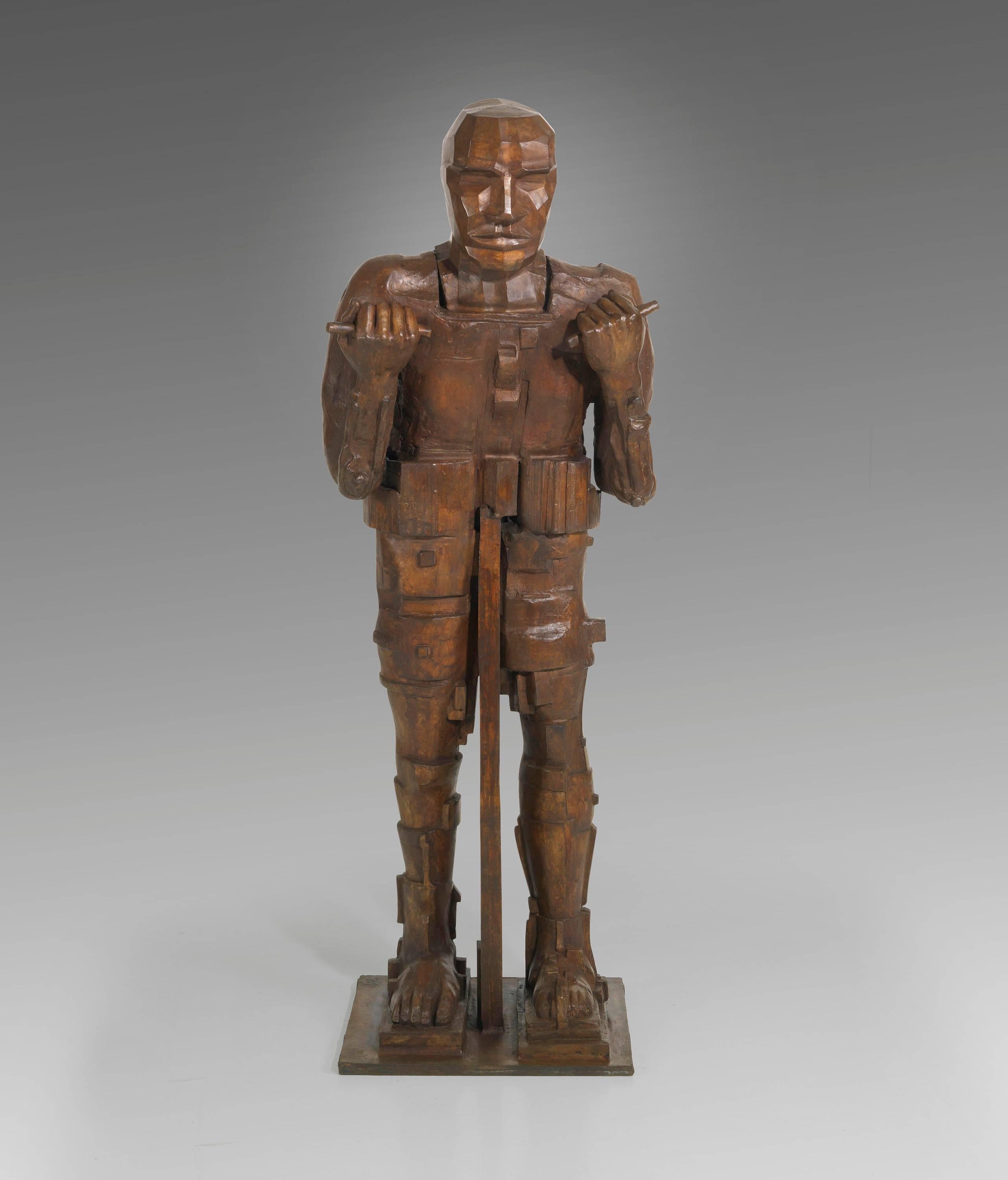 Sir Eduardo Paolozzi Figurative Sculpture - Daedalus