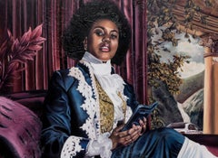 Glory" (Self Portrait), Oil on Canvas, 120x162cm, 2020