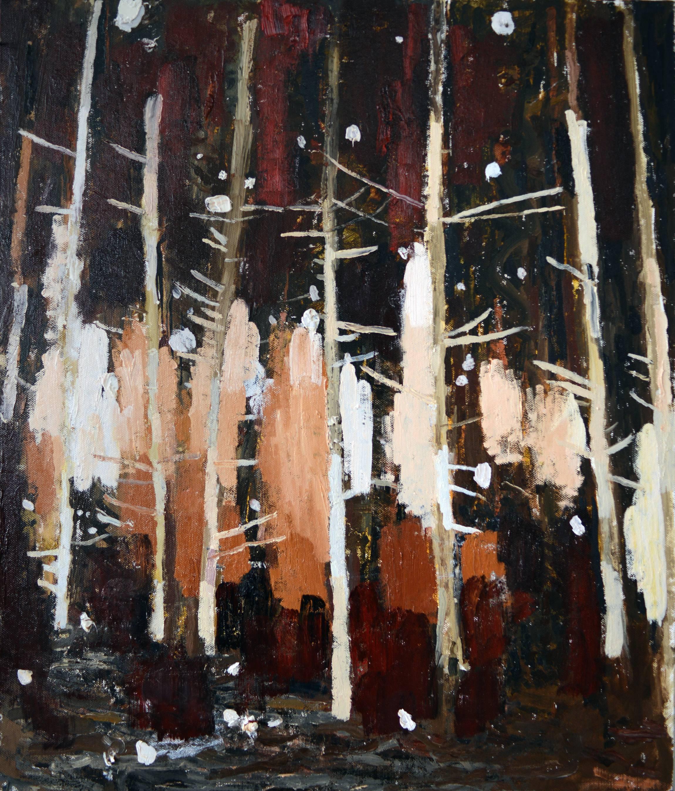 Bogdan Vladuta Landscape Painting - Forest