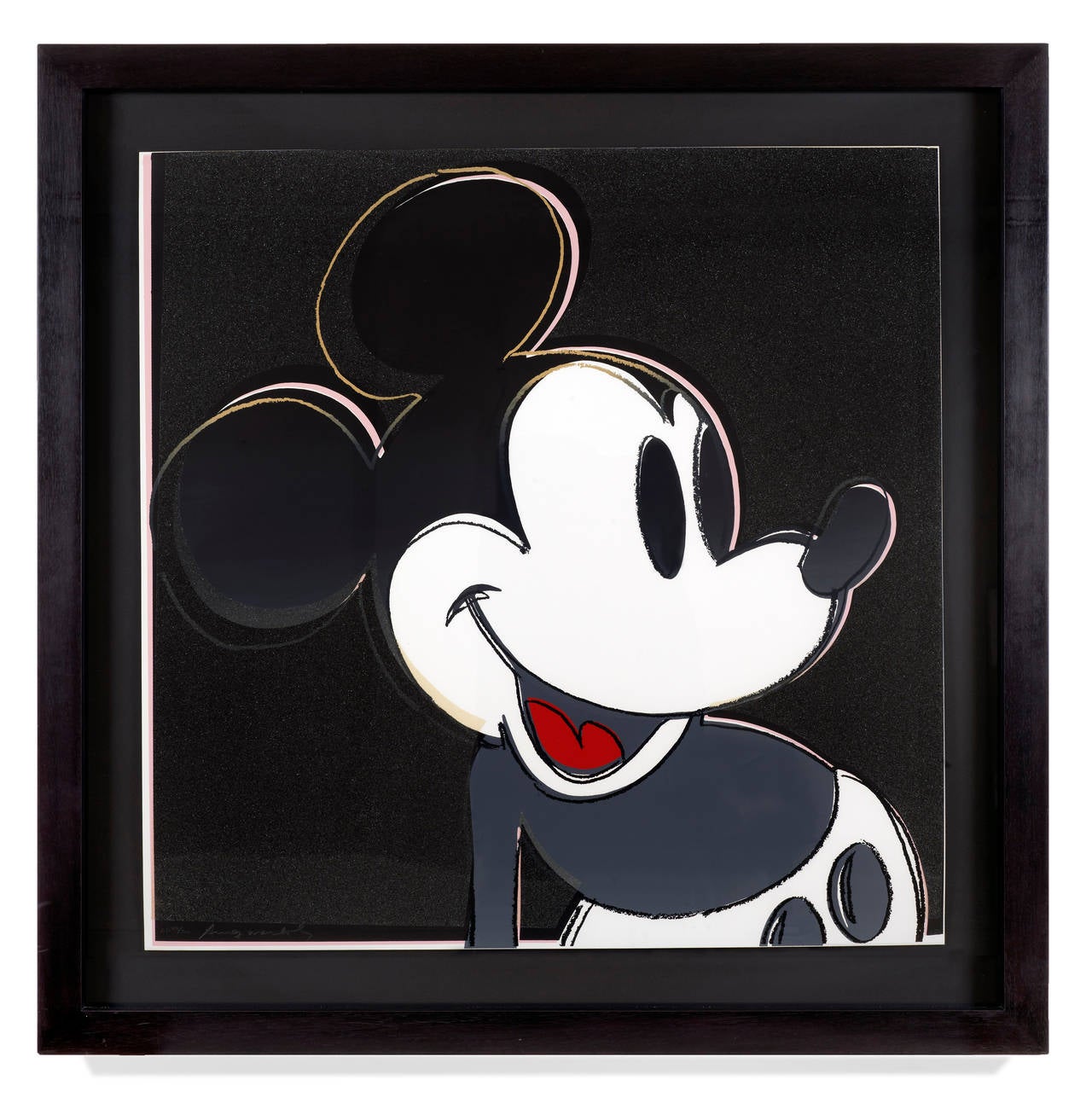 Andy Warhol Portrait Print - Mickey Mouse, from: Myths (F. & S. II.265)