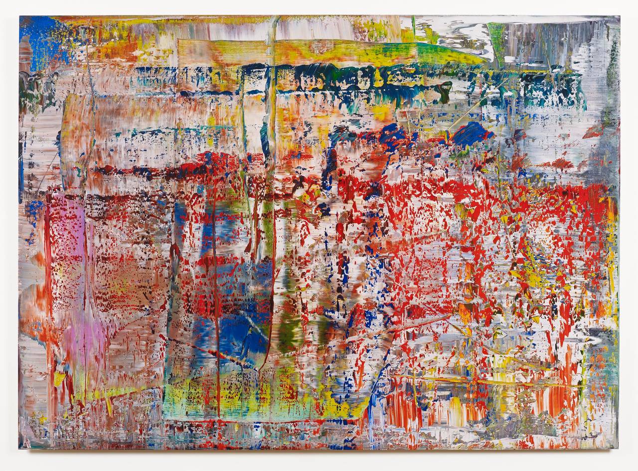 Gerhard Richter Abstract Print - Abstraktes Bild, 1990
